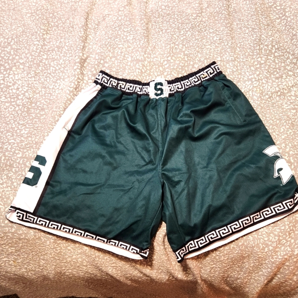 Spartan basketball shorts